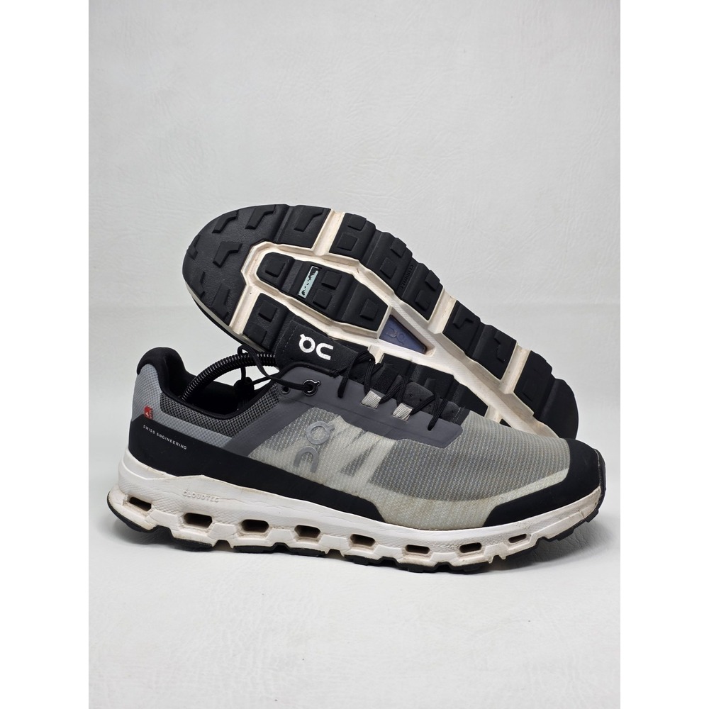 On Cloud Vista Swiss Engineering Mens Size M11.5 Black/White Shoes 64.98062